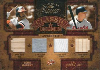 2004 Donruss Classics - Classic Combos Quad #CC-5 Eddie Murray / Cal Ripken Jr. Front