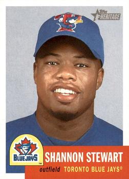 2002 Topps Heritage #137 Shannon Stewart Front