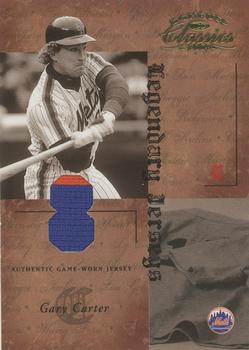 2004 Donruss Classics - Legendary Jerseys Material Number #LJ-32 Gary Carter Front