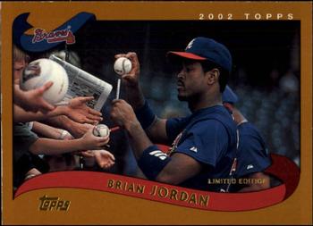 2002 Topps - Topps Limited #235 Brian Jordan Front