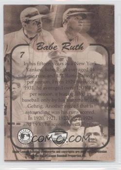 1996 Guyana Babe Ruth 100th Anniversary Stamp #7 Babe Ruth Back