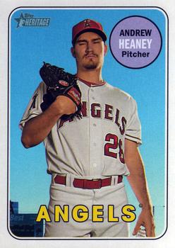 2018 Topps Heritage #299 Andrew Heaney Front