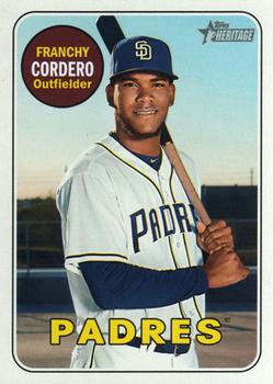 2018 Topps Heritage #503 Franchy Cordero Front