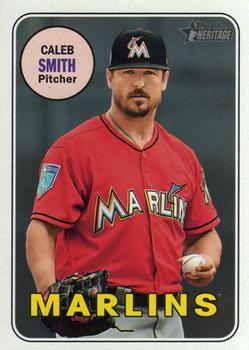 2018 Topps Heritage #647 Caleb Smith Front