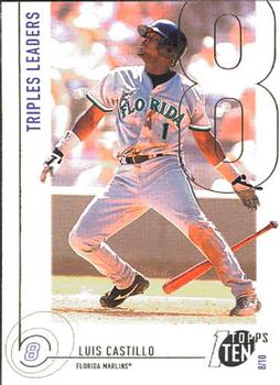 2002 Topps Ten #28 Luis Castillo Front