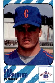 1991 Play II Columbia Mets #26 Rob Carpentier Front