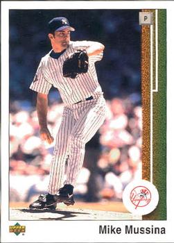 2002 UD Authentics #84 Mike Mussina Front
