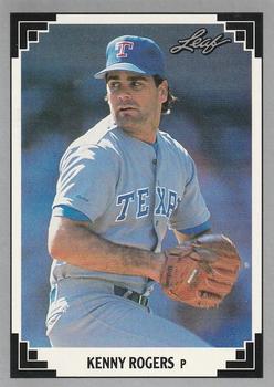 1991 Leaf #105 Kenny Rogers Front