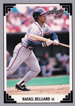 1991 Leaf #453 Rafael Belliard Front