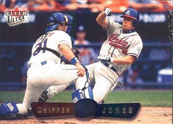 2002 Ultra #10 Chipper Jones Front