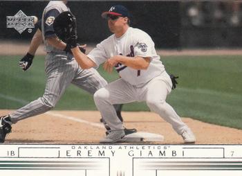 2002 Upper Deck #75 Jeremy Giambi Front