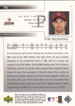 2002 Upper Deck #256 Tim Redding Back