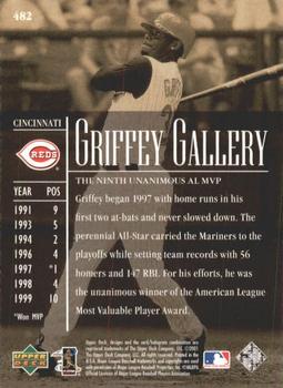 2002 Upper Deck #482 Ken Griffey Jr. Back