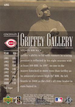 2002 Upper Deck #486 Ken Griffey Jr. Back