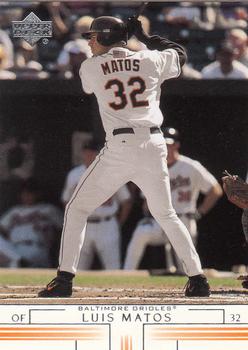 2002 Upper Deck #585 Luis Matos Front