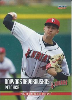 2017 Choice Indianapolis Indians #15 Dovydas Neverauskas Front