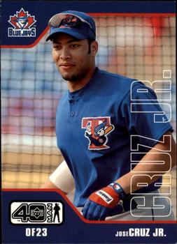 2002 Upper Deck 40-Man #69 Jose Cruz Jr. Front