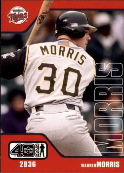 2002 Upper Deck 40-Man #378 Warren Morris Front