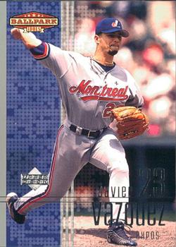 2002 Upper Deck Ballpark Idols #144 Javier Vazquez Front