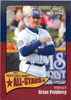 2015 Choice Pacific Coast League All-Stars #31 Brian Poldberg Front