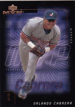 2002 Upper Deck MVP #214 Orlando Cabrera Front