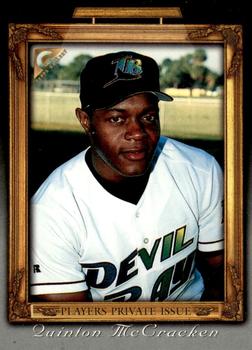 1998 Topps Gallery - Player's Private Issue Auction 100 Point #NNO Quinton McCracken Front