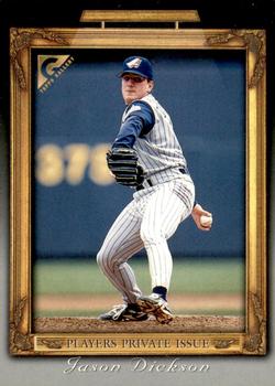 1998 Topps Gallery - Player's Private Issue Auction 100 Point #NNO Jason Dickson Front