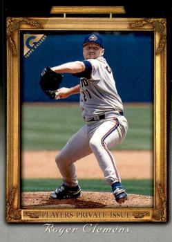 1998 Topps Gallery - Player's Private Issue Auction 100 Point #NNO Roger Clemens Front