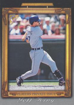 1998 Topps Gallery - Player's Private Issue Auction 100 Point #NNO Jeff King Front