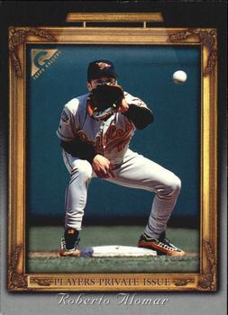 1998 Topps Gallery - Player's Private Issue Auction 100 Point #NNO Roberto Alomar Front