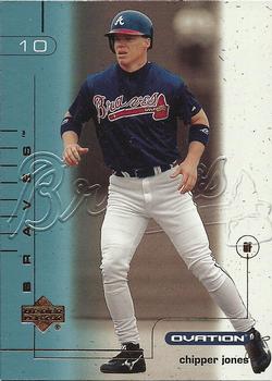 2002 Upper Deck Ovation #31 Chipper Jones Front