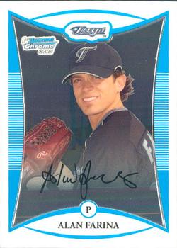 2008 Bowman Chrome - Prospects #BCP154 Alan Farina Front