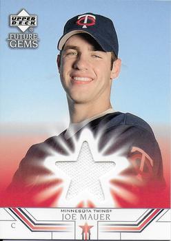 2002 Upper Deck Prospect Premieres #67 Joe Mauer Front