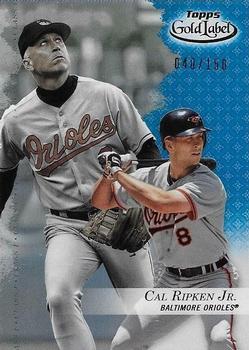 2017 Topps Gold Label - Class 1 Blue #97 Cal Ripken Jr. Front