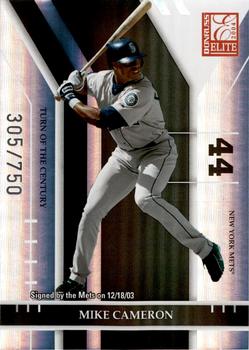 2004 Donruss Elite - Turn of the Century #126 Mike Cameron Front