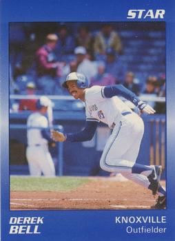 1989 Star Knoxville Blue Jays - Platinum #1 Derek Bell Front