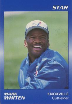 1989 Star Knoxville Blue Jays - Platinum #21 Mark Whiten Front