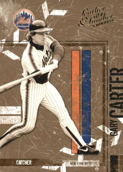 2004 Donruss Leather & Lumber - Black & White #89 Gary Carter Front