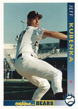 1996 Grandstand Yakima Bears #YB13 Jeff Kubenka Front