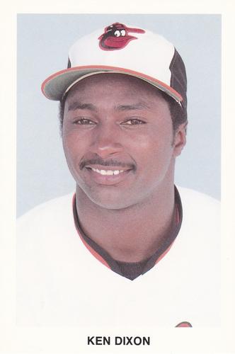 1985 Baltimore Orioles Health Message SGA #NNO Ken Dixon Front