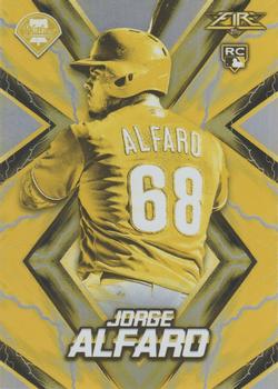 2017 Topps Fire - Gold Minted #143 Jorge Alfaro Front