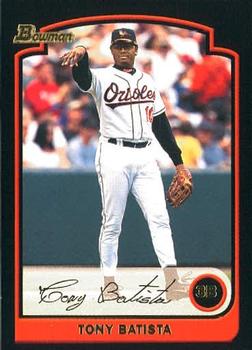 2003 Bowman #127 Tony Batista Front