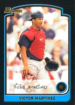 2003 Bowman #162 Victor Martinez Front