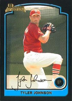 2003 Bowman #178 Tyler Johnson Front