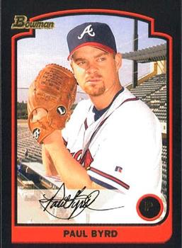 2003 Bowman #18 Paul Byrd Front