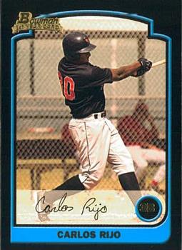 2003 Bowman #293 Carlos Rijo Front