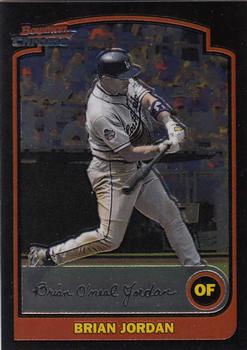 2003 Bowman Chrome #65 Brian Jordan Front