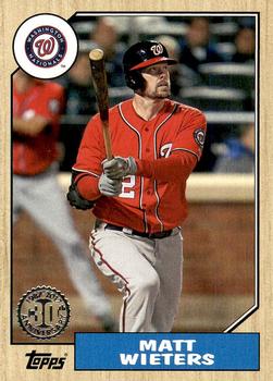 2017 Topps Update - 1987 Topps Baseball 30th Anniversary #US87-21 Matt Wieters Front