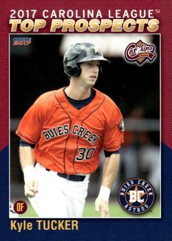 2017 Choice Carolina League Top Prospects #3 Kyle Tucker Front