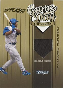 2004 Donruss Studio - Game Day Souvenirs #GD-89 Carlos Delgado Front